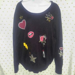 NWOT 100%Cotton Torrid Brand Womens Sweater Size 2